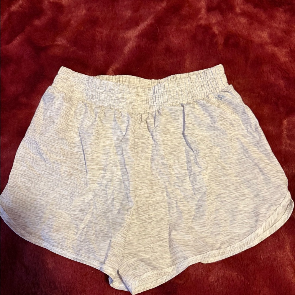 Girls Light Gray Shorts
